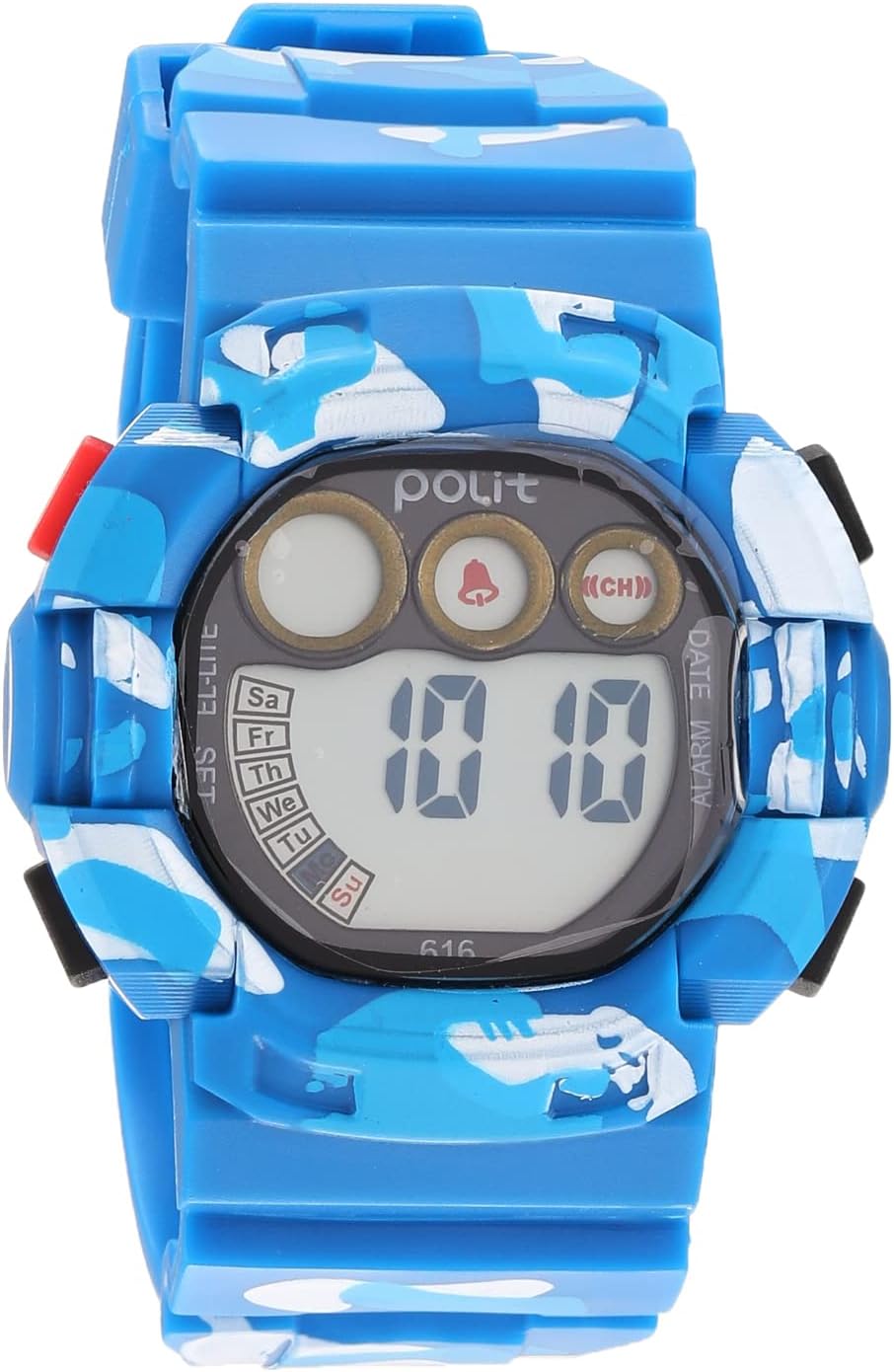 POLIT FT289 Multicolor Round Digital Rubber Watch For unisex-child