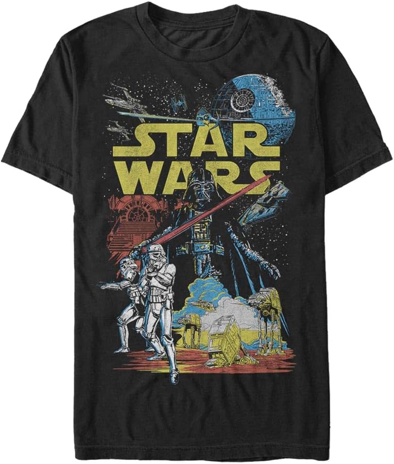 Star Wars Men's shirtrebel rebel rebel Classic Graphic T-Shirt