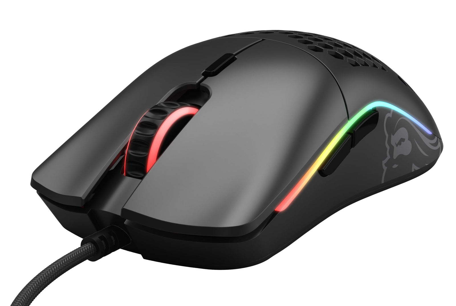 Glorious Gaming Mouse - Model O 67 g Superlight Honeycomb Mouse, Matte Black Mouse, USB Gaming Mouse