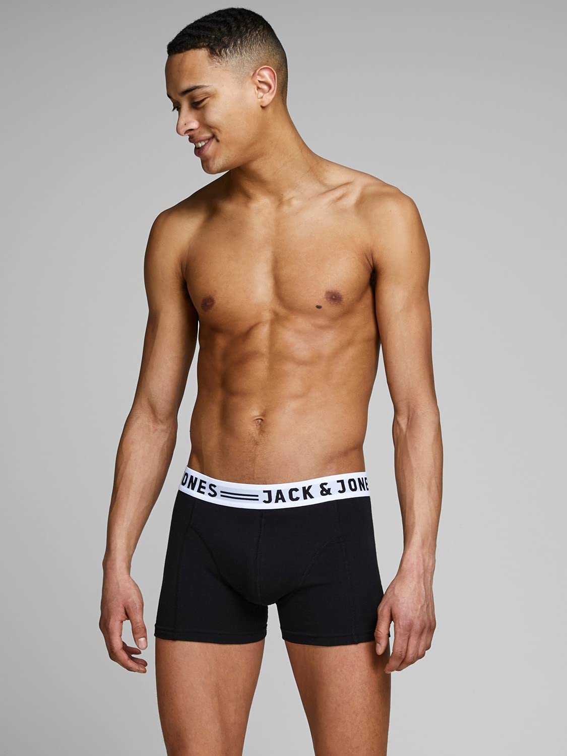 Jack & Jones mens Trunks (Pack Of 3)