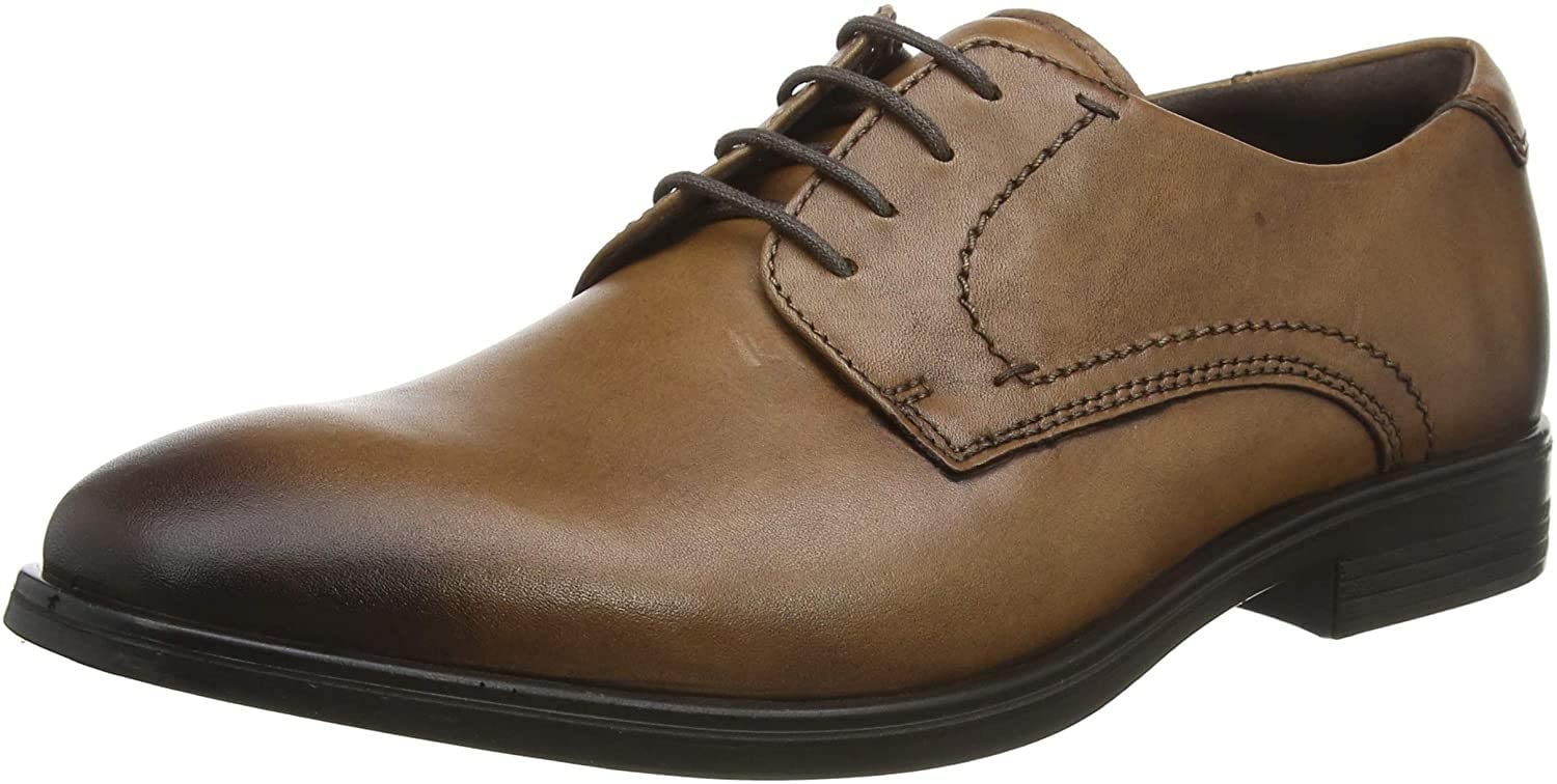 ECCO Men's Lisbon Wingtip GTX Derbys