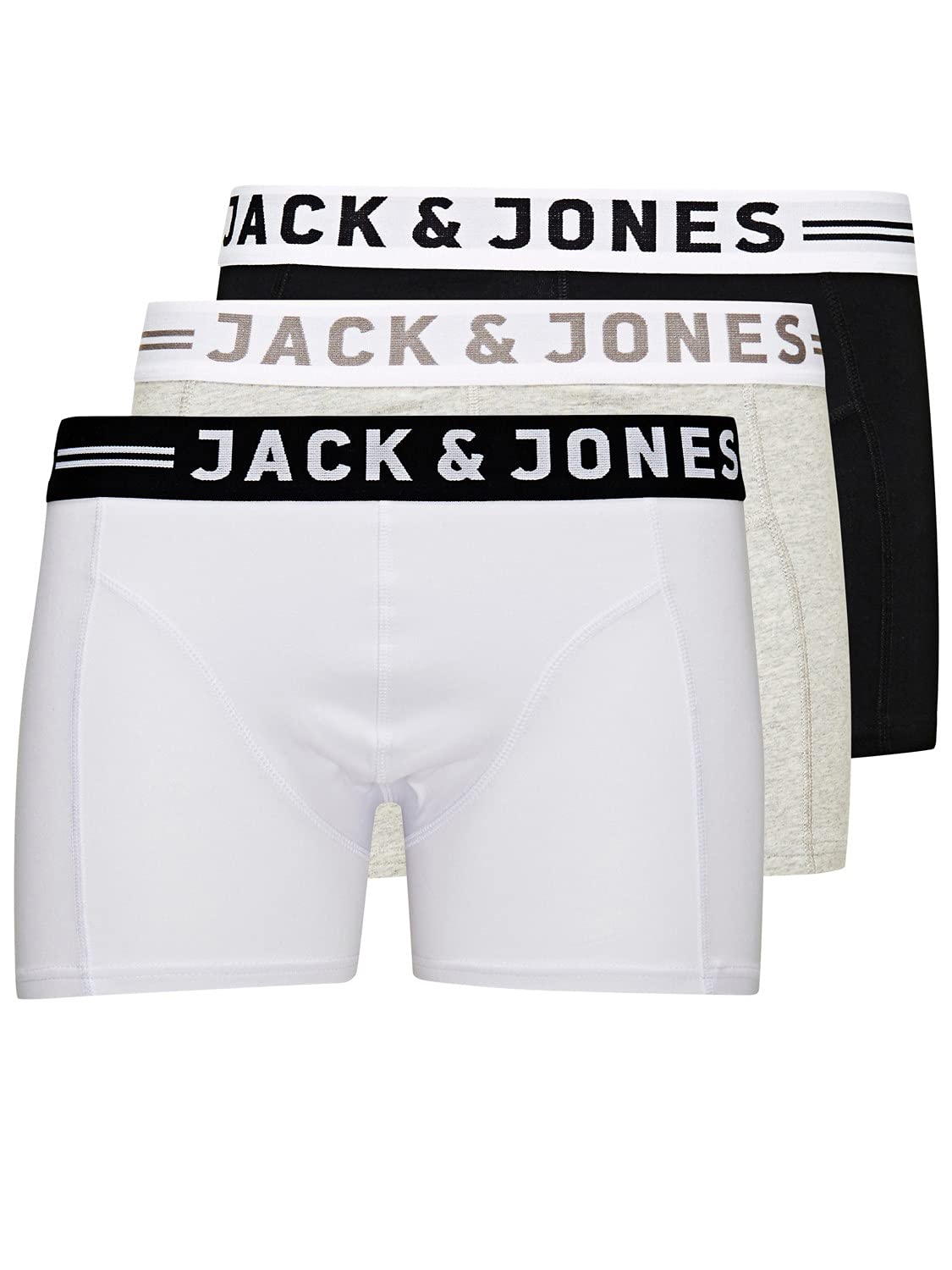 Jack & Jones mens Trunks (Pack Of 3)