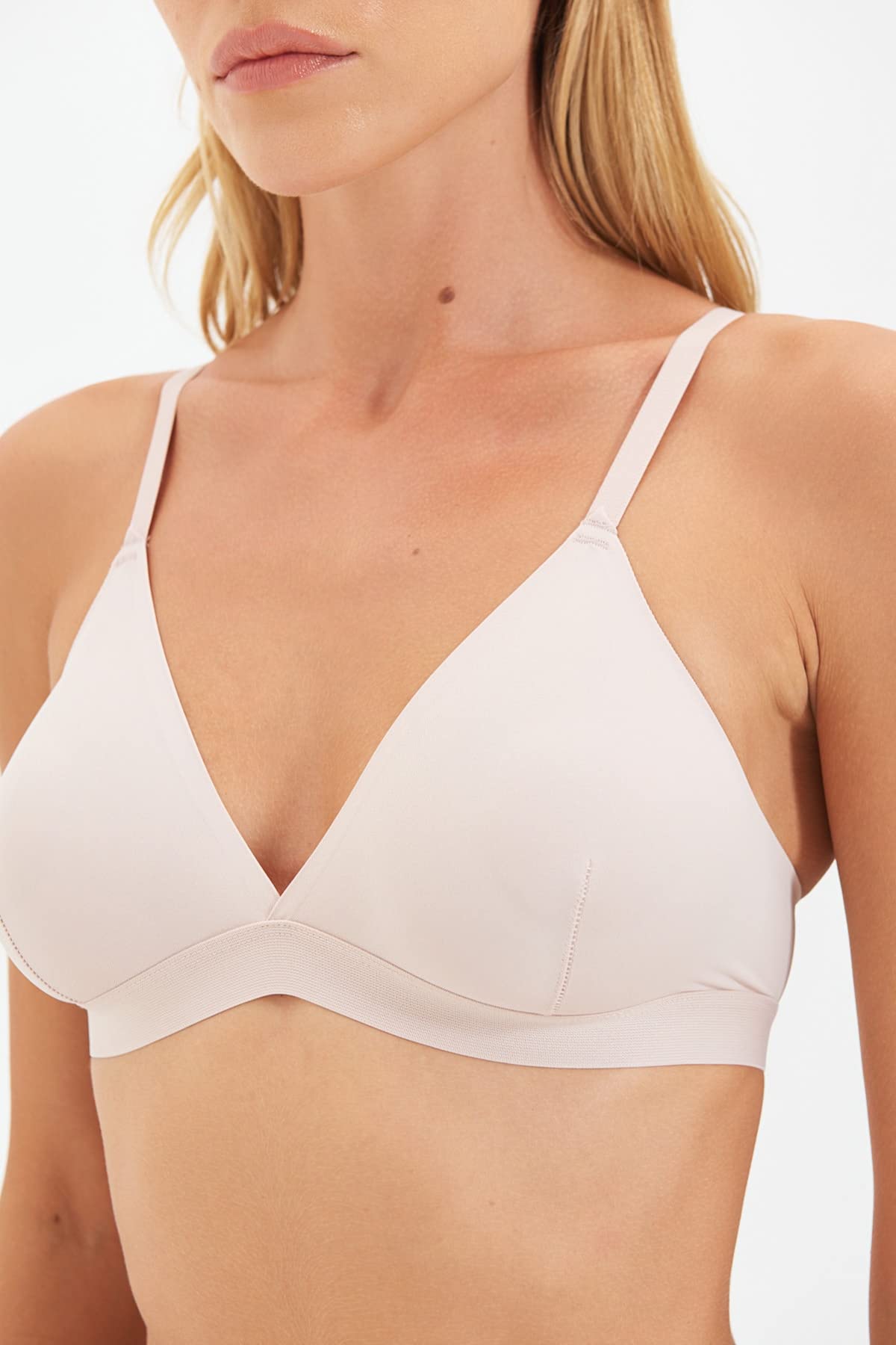 Trendyol Womens Micro Triangular Bralet Bra