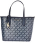 XS EW OPEN TOTE MICHAEL KORS 30S3GZAT0V 406 BLUE 100% Leather