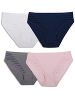 Fruit of the Loom Women's Coolblend Moisture Wicking Panties Color: Hi-cut - Fashion Assorted Size: S