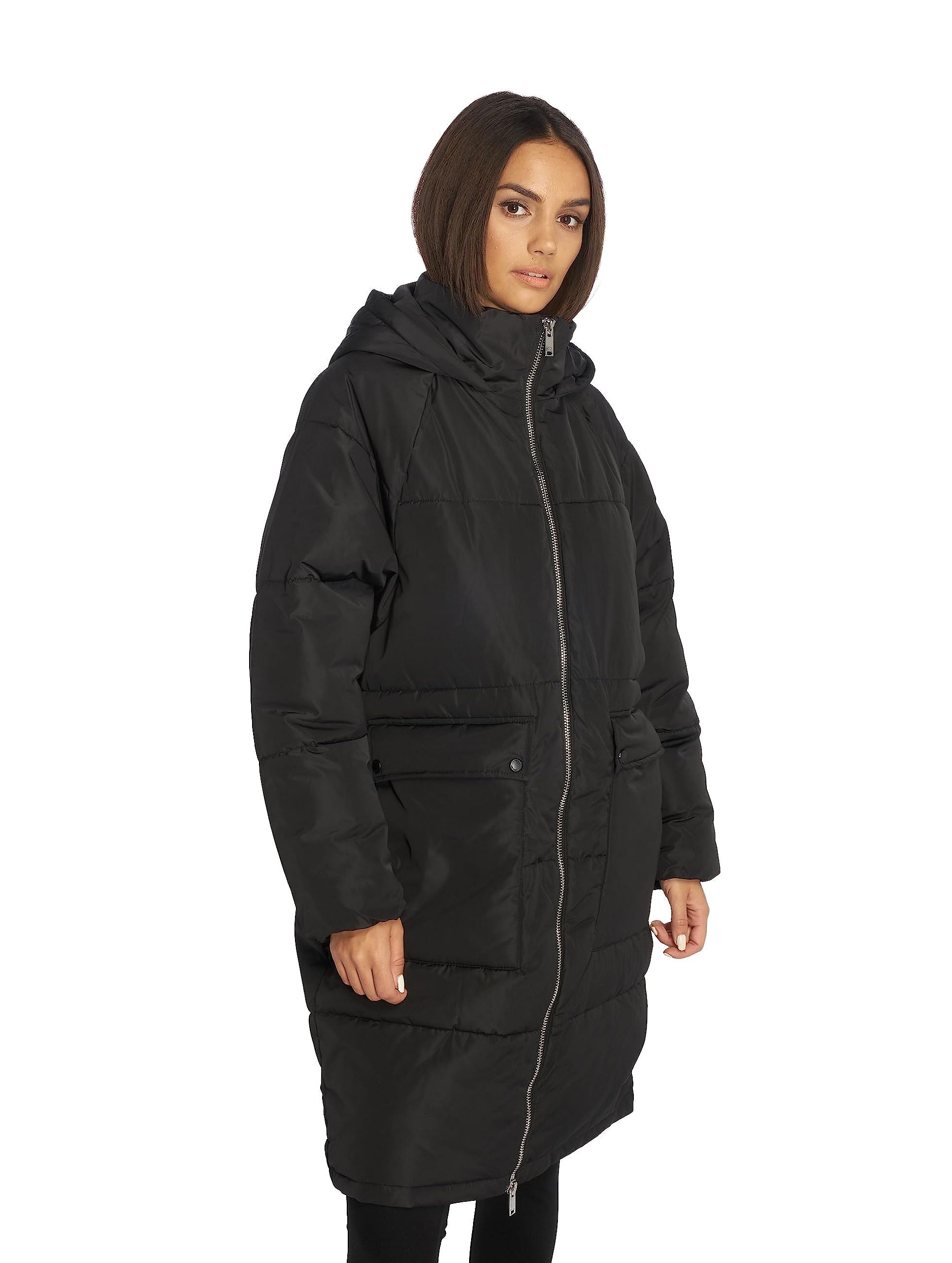 Only Women's Onlgabi Oversized Long Nylon Coat Otw Jacket