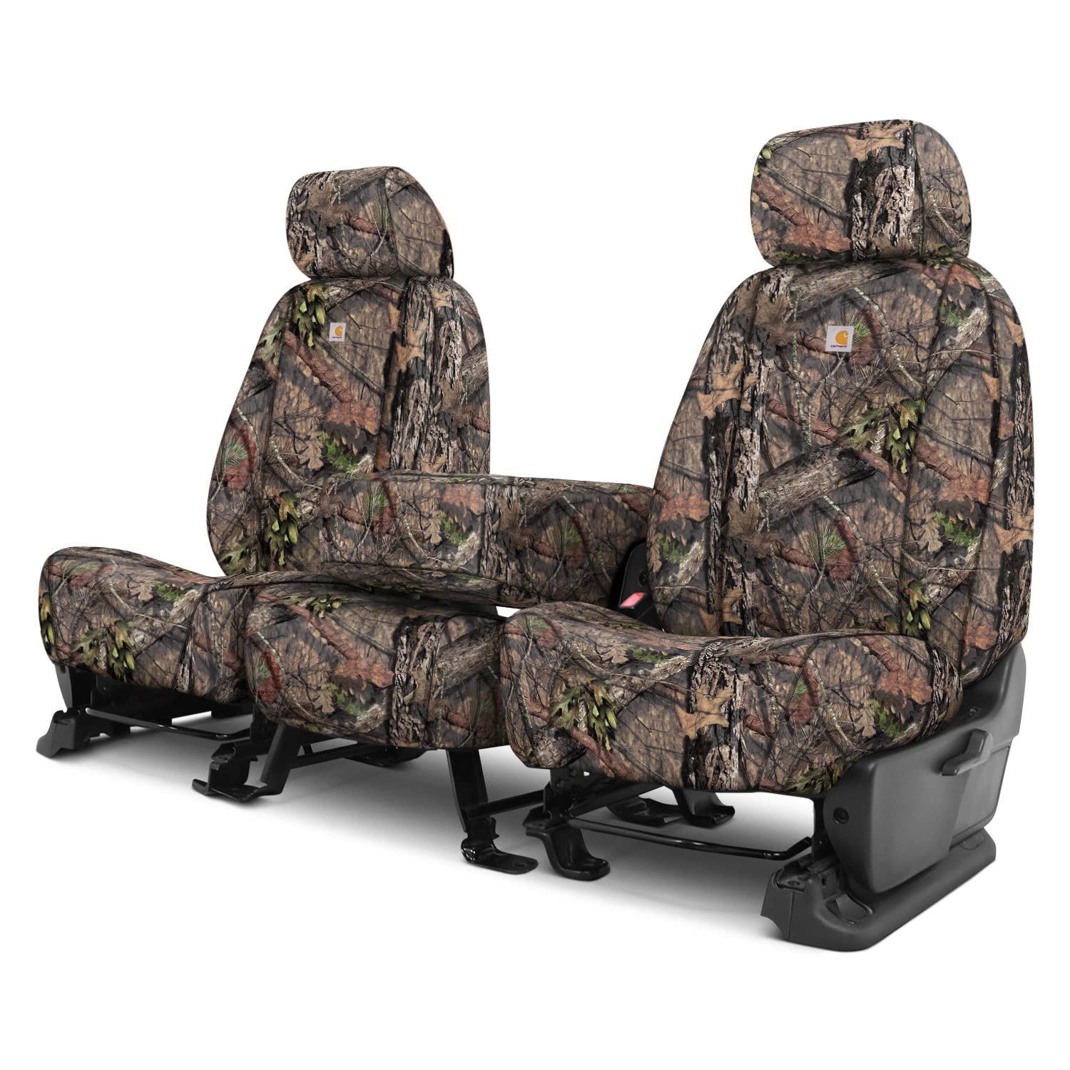 Covercraft Mossy Oak Camo Carhartt SeatSaver Custom Seat Covers for 2015-2018 Ford F-150, 1st Row 40/20/40 Bench Seat, SSC3443CAMB (Break-Up Country)  ‎Covercraft   