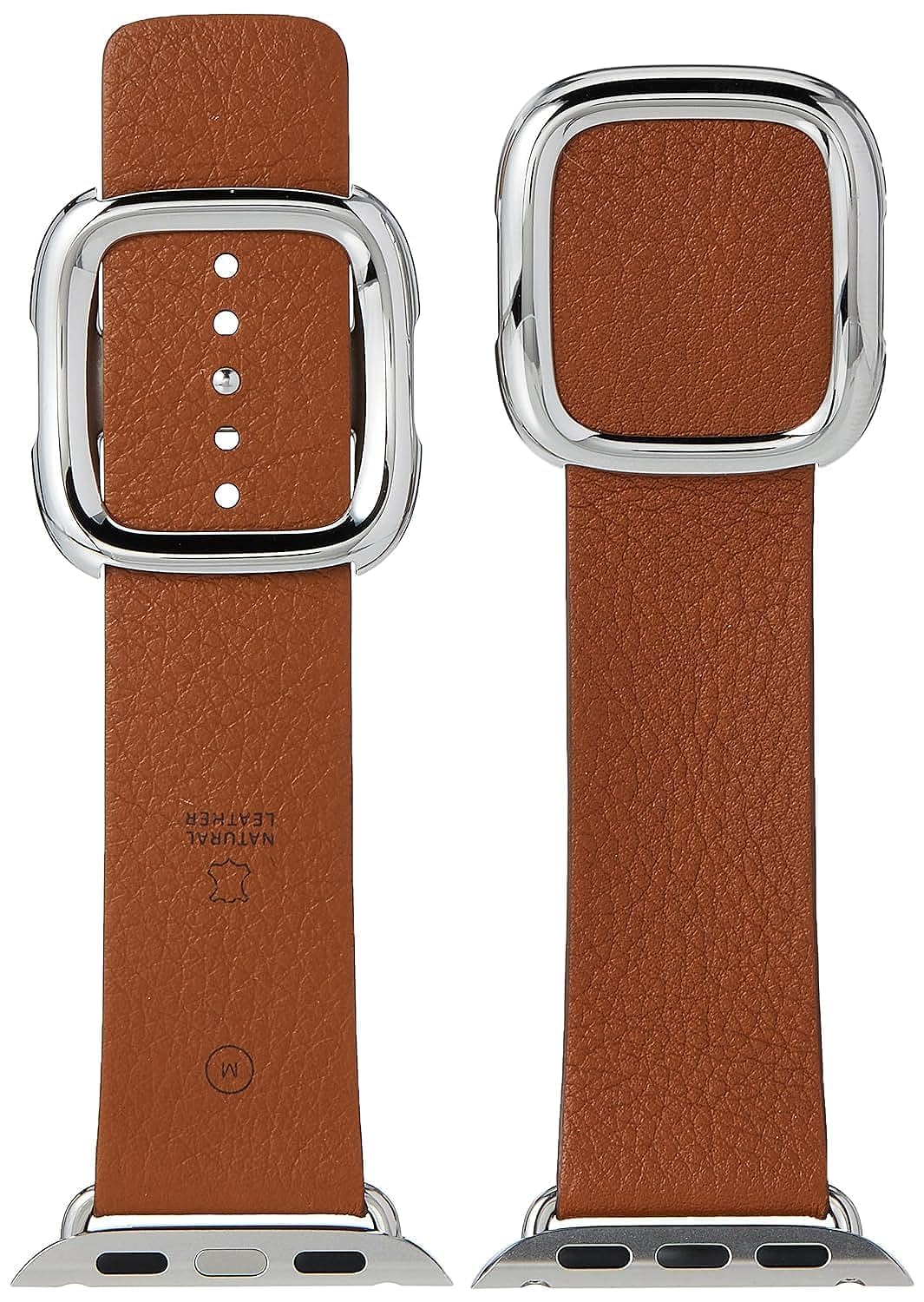 Apple Watch (40mm) - Modern Buckle -Saddle Brown - Medium