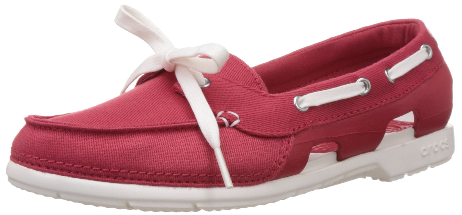 Crocs Pepper/White Flat For Women