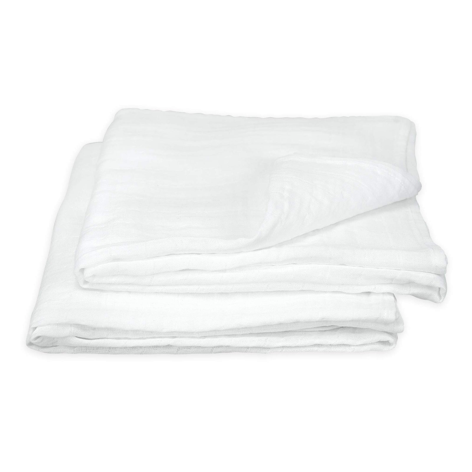 Green Sprouts baby Muslin Swaddle Blankets Organic Cotton 2 White, Piece of 1, White Set