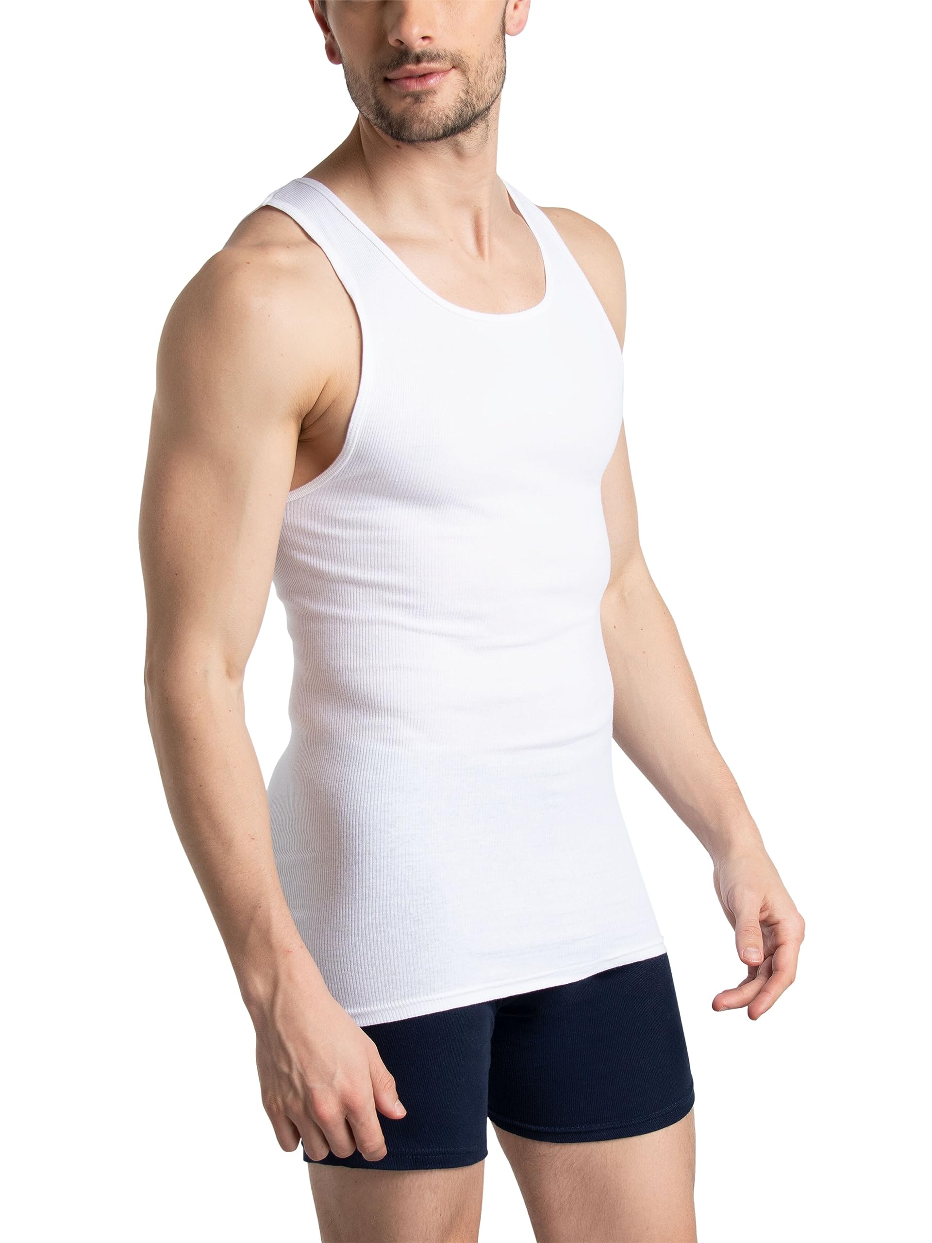 Fruit of the Loom Men's Tag-Free Tank A-Shirt