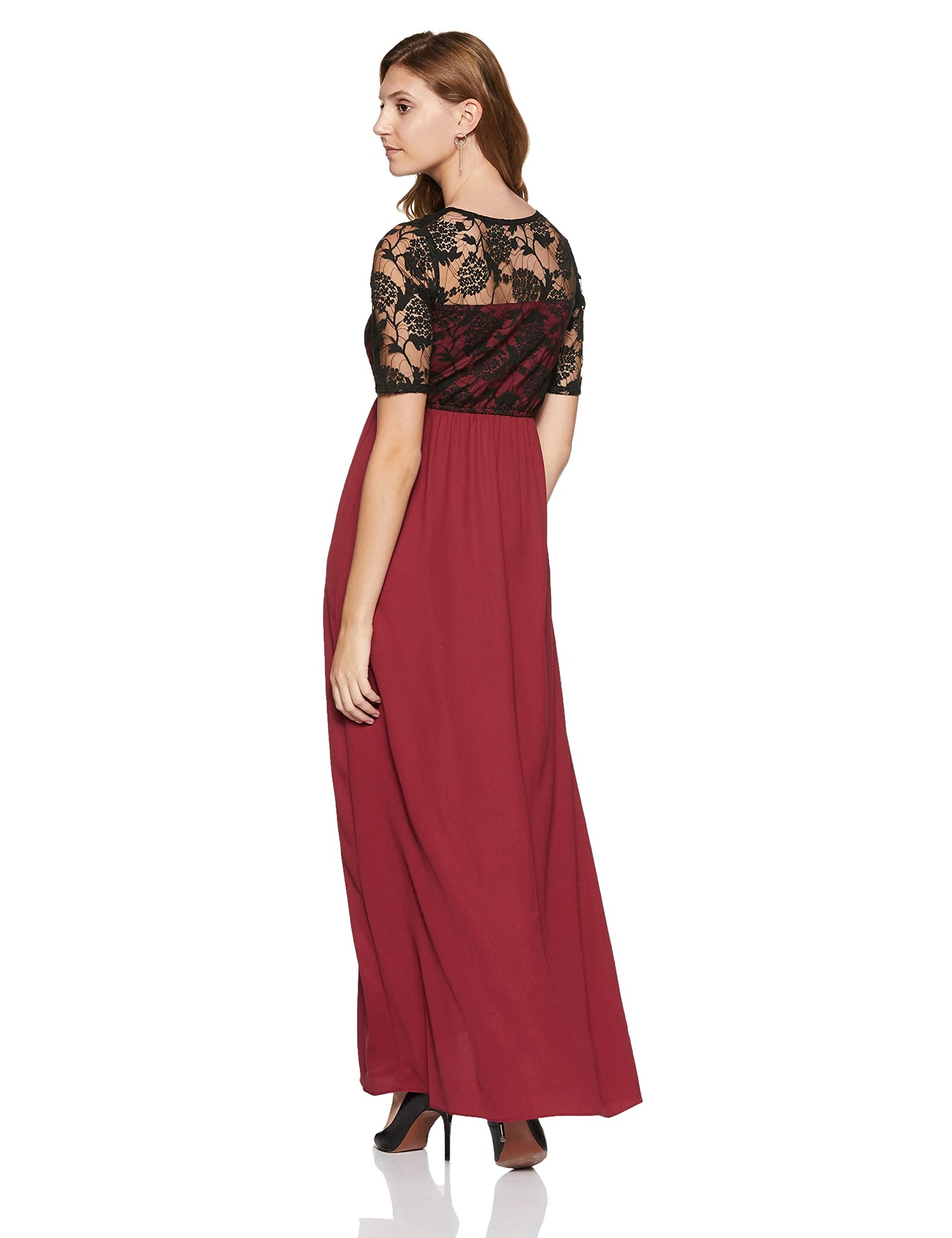 Miss Olive Women's A-Line Maxi Dress