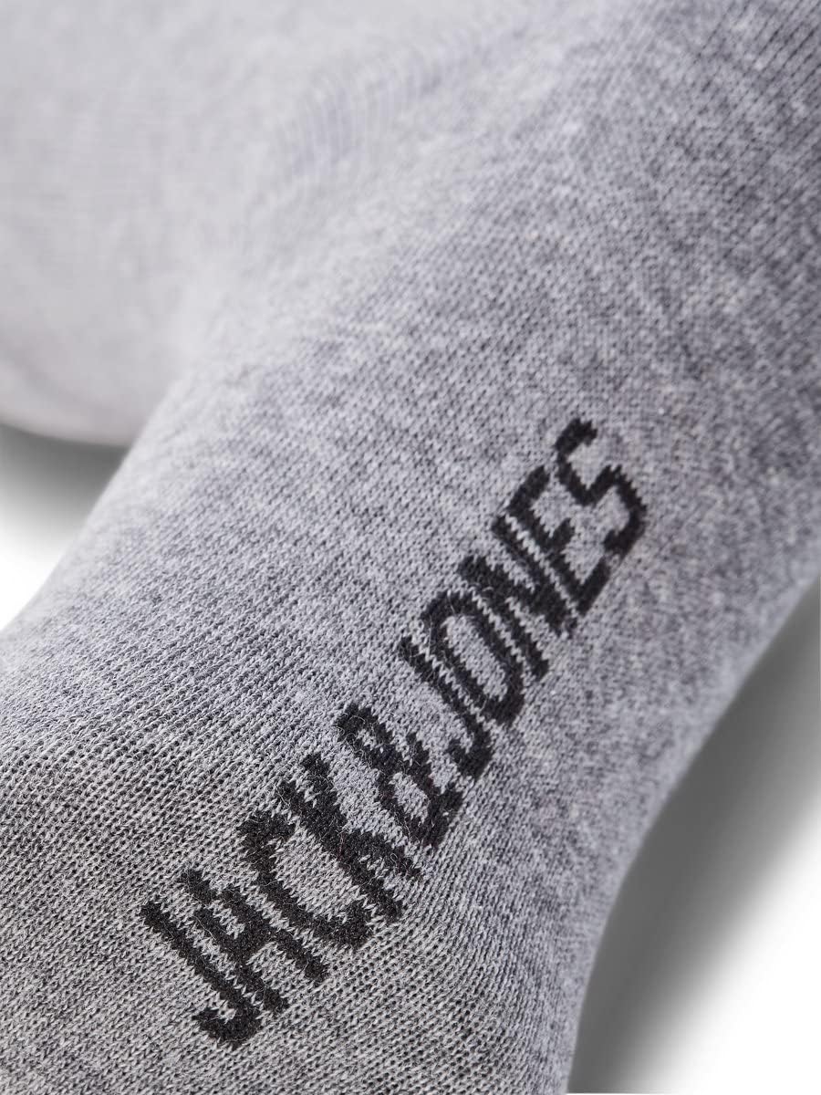 Jack & Jones Men's Jens 5-Pack Socks (pack of 5).Grey/Black