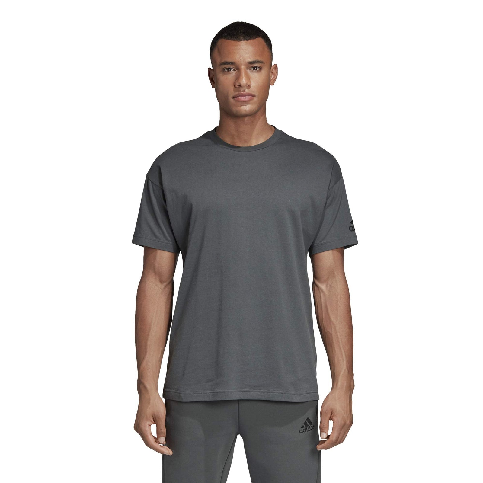 Adidas Men's Must Haves Plain Tee