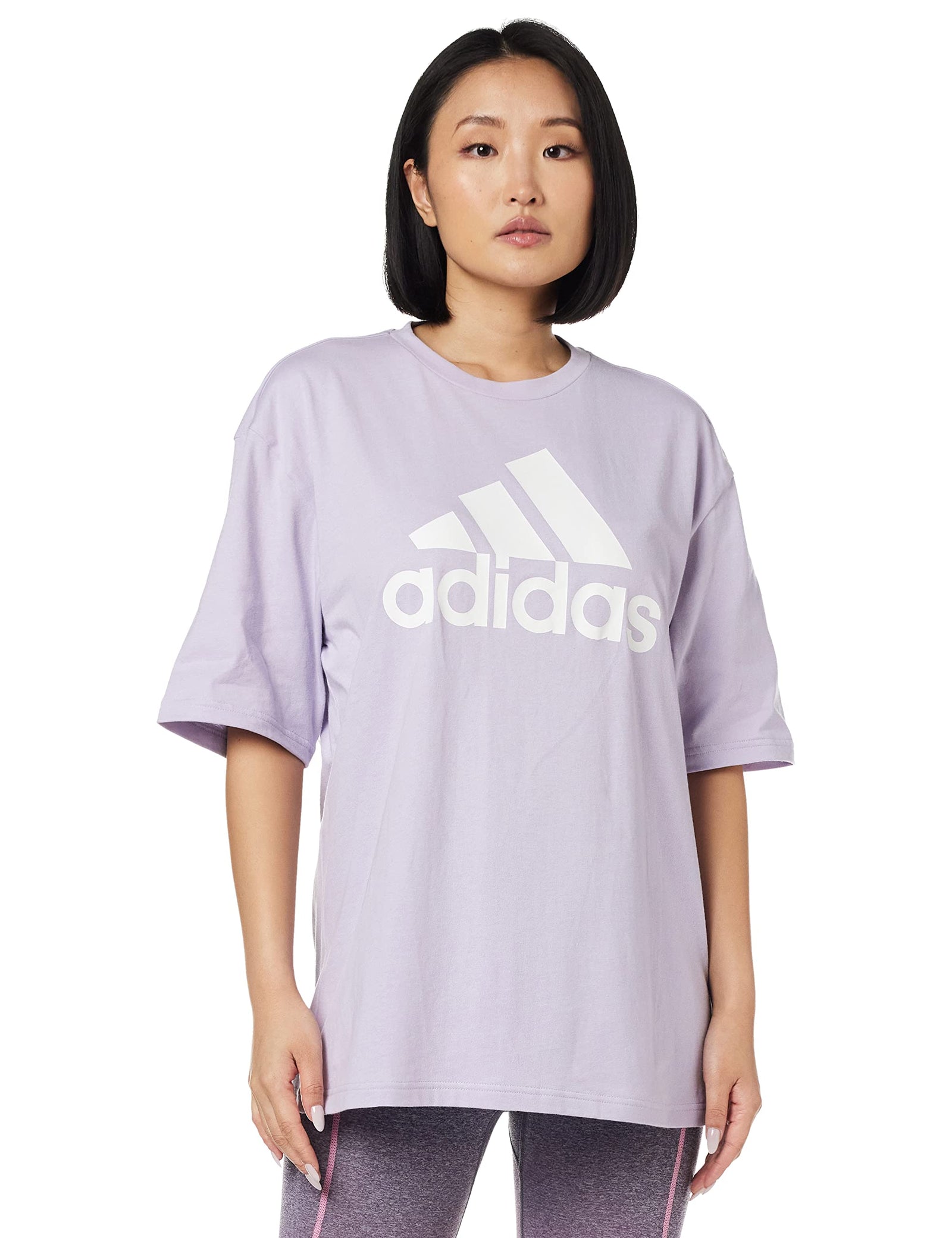 adidas Women's Essentials Big Logo Boyfriend T-Shirt