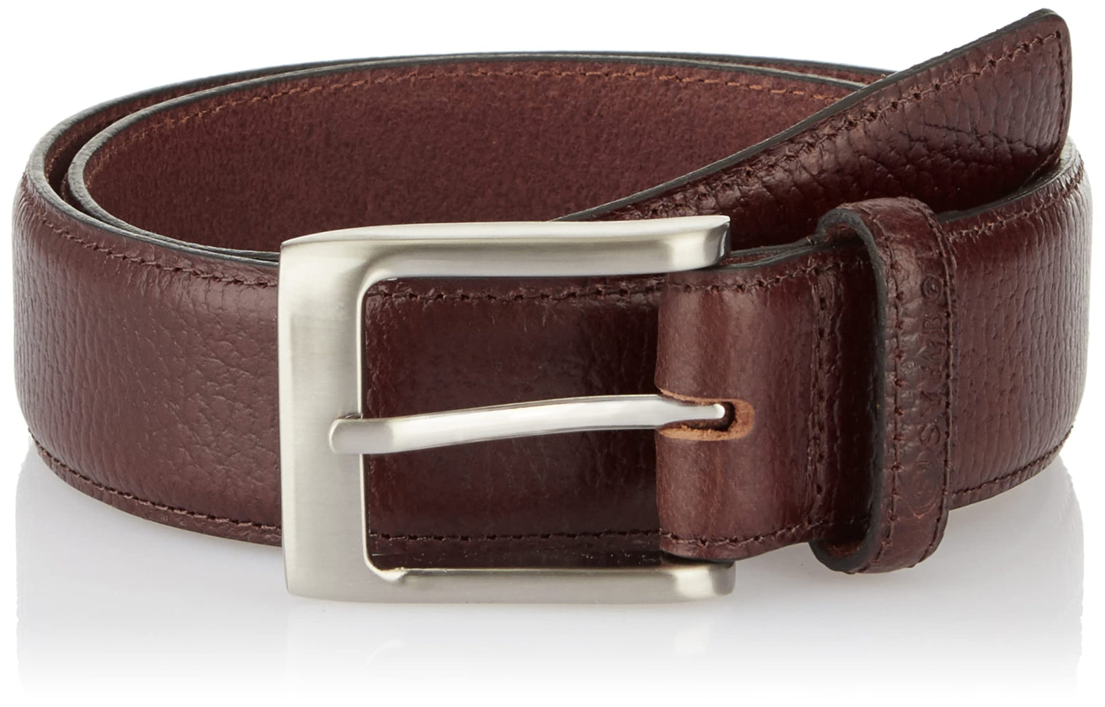 Amazon Brand - Symbol Men's leather Formal Non Reversible Belt