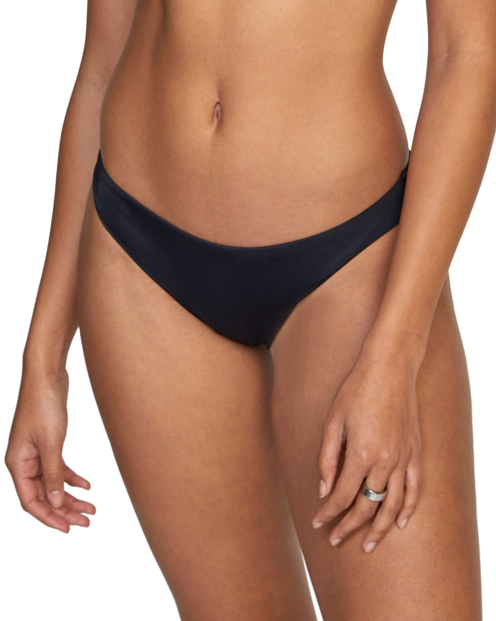 RVCA womens CHEEKY HIPSTER Bikini Bottoms