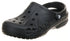 Crocs Unisex Classic Clog Slip-on Slingback Water Sandal, Black, 52/53 EU