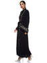 Nukhbaa womens On Shoulder Modern Abaya Aj377A Abaya (pack of 5)