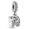 Pandora Women' 50K Silver Cubic Zircon Charms - 797264CZ