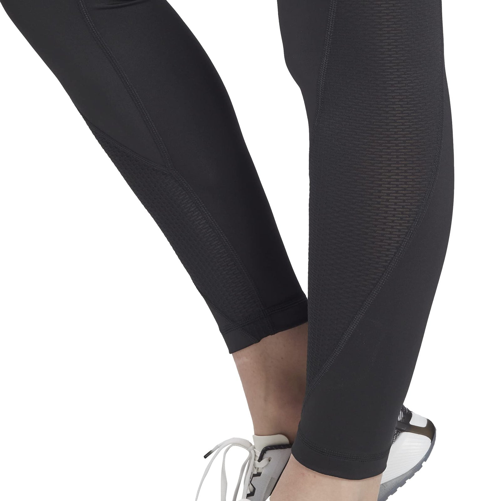 Reebok wor mesh tight training tights for women, black, l