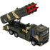 1/50 Military Missile Vehicle Model with Pull Back, Sound, Light, and High Simulation Design for Kids