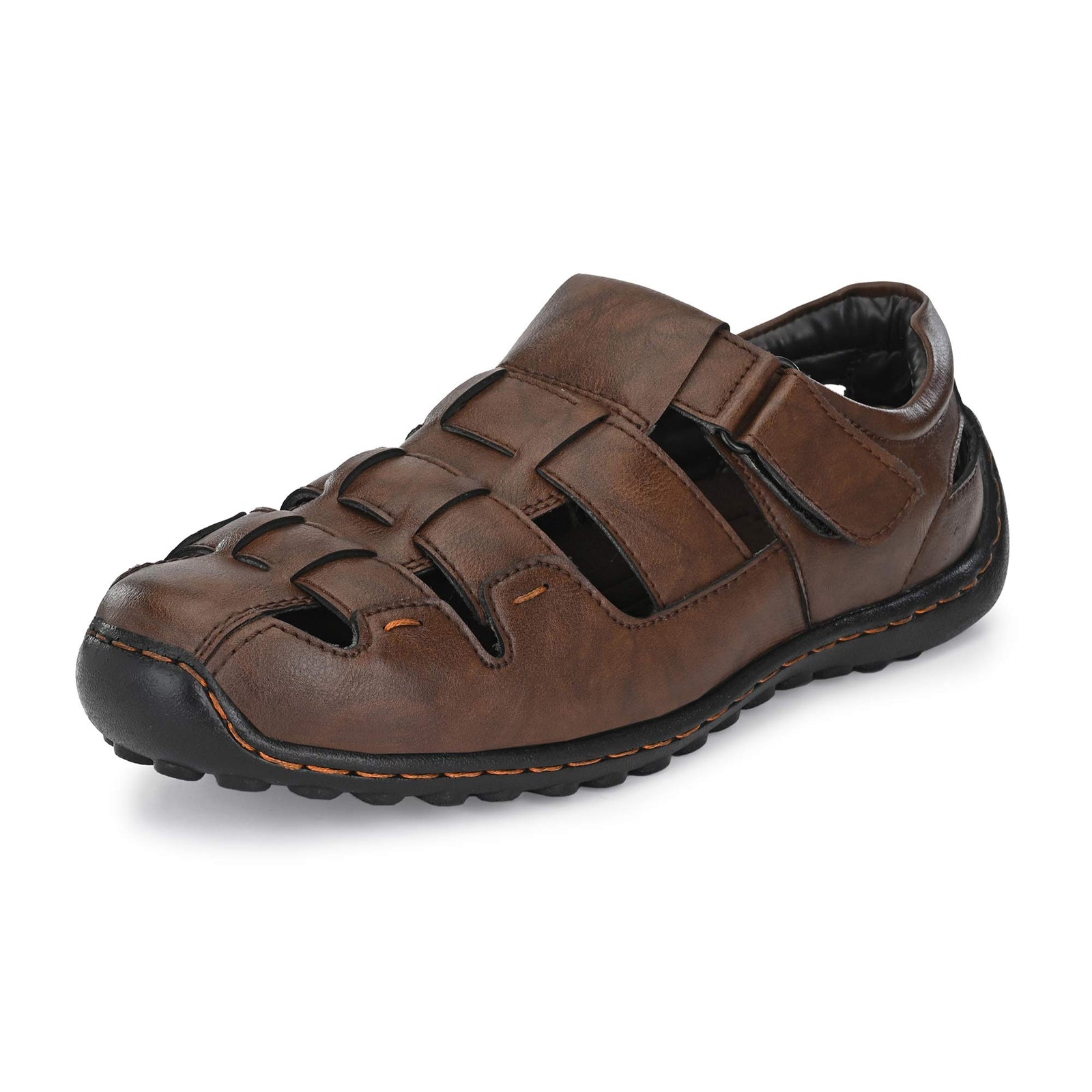 Centrino Men's Tan Fisherman Sandals