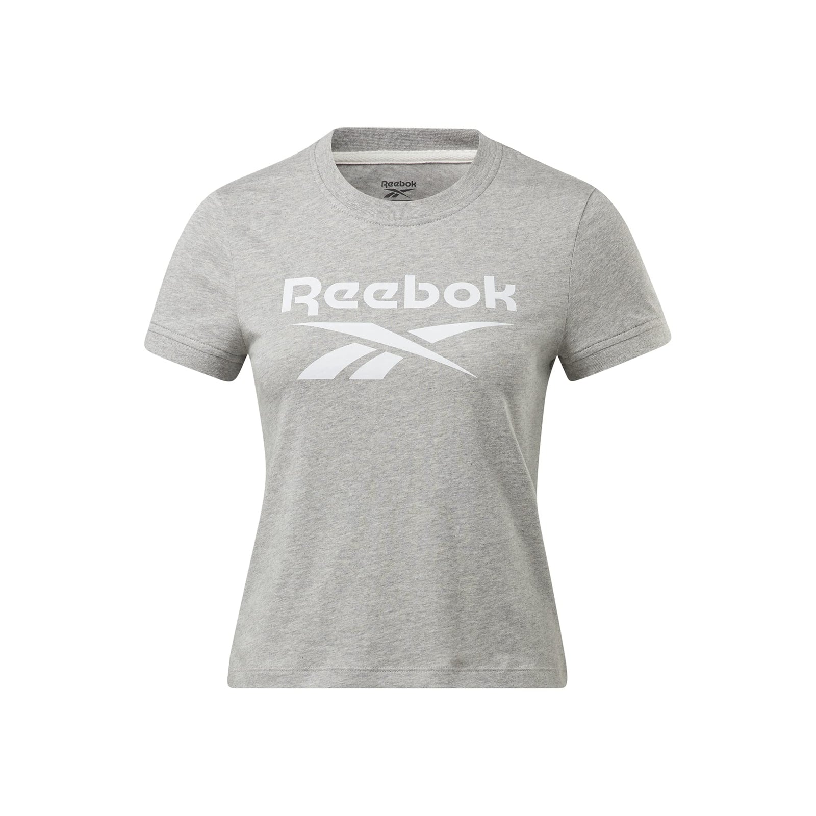 Reebok womens Training Essentials Textured Logo Tee T-SHIRT (SHORT SLEEVE)