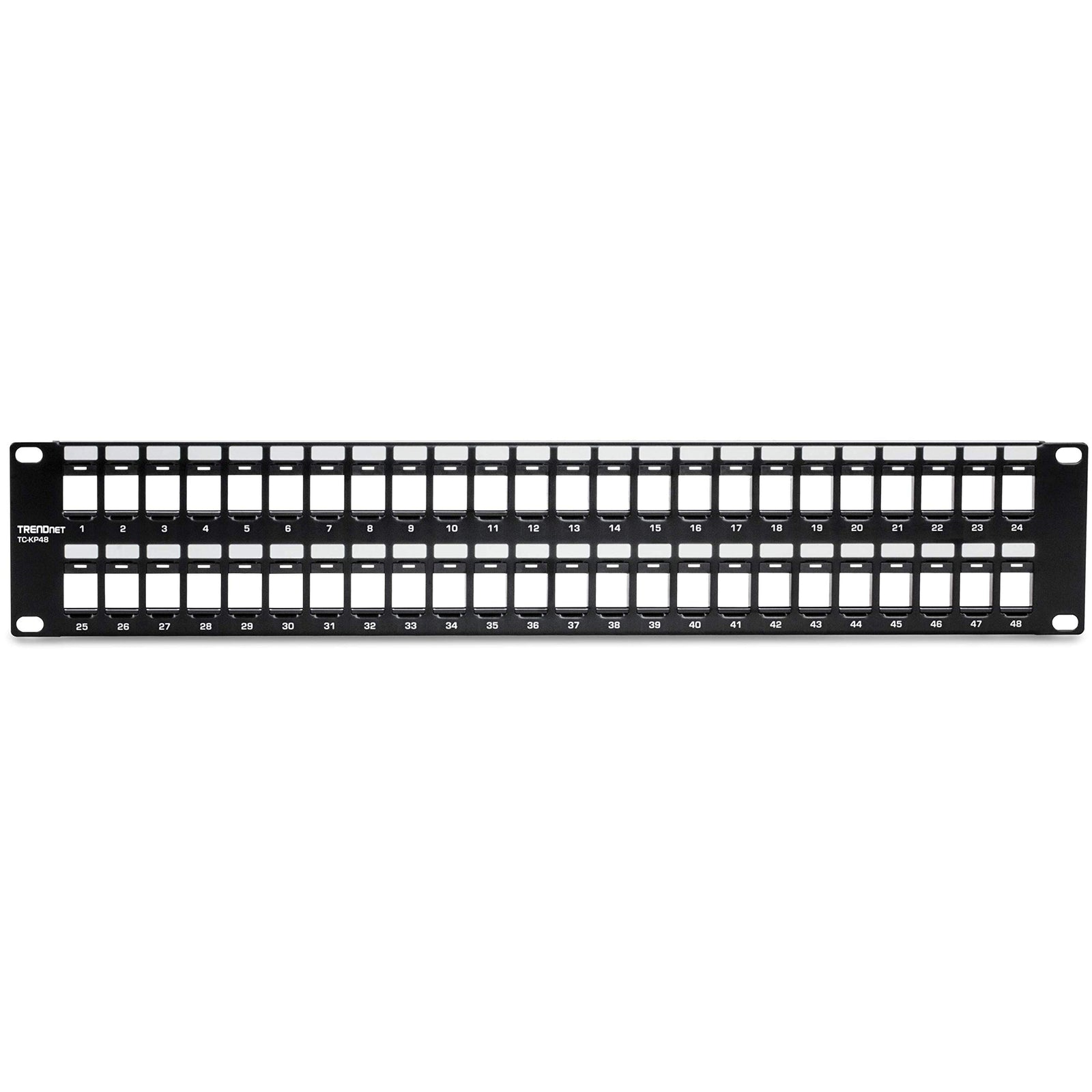 لوحة توصيل TRENDnet 48-Port Blank Keystone 2U HD (TC-KP48)