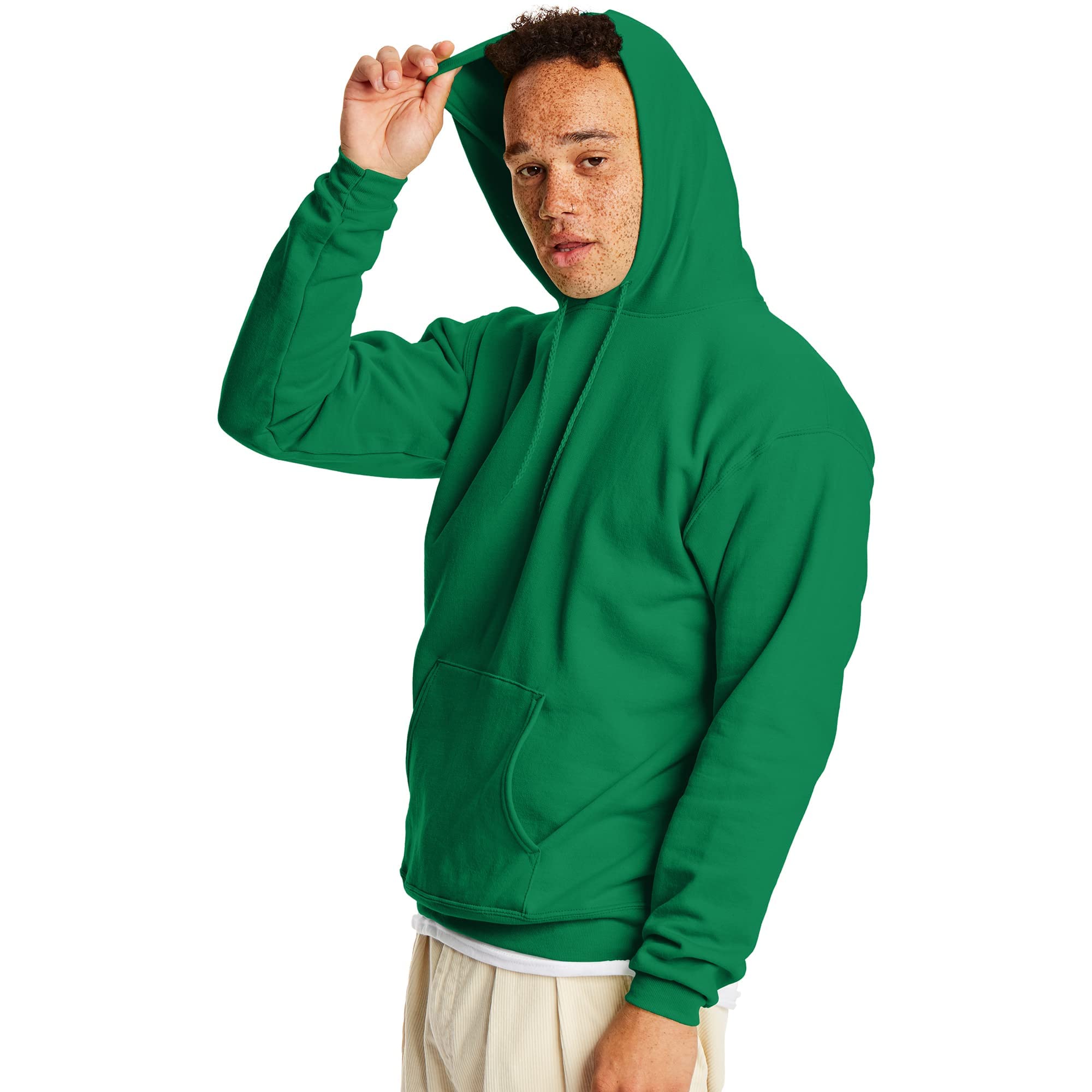 Hanes mens Pullover Ecosmart Hooded Sweatshirt P170 Hoody (pack of 1)