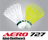 Cosco Aero 727 Nylon Shuttle Cock, Yellow