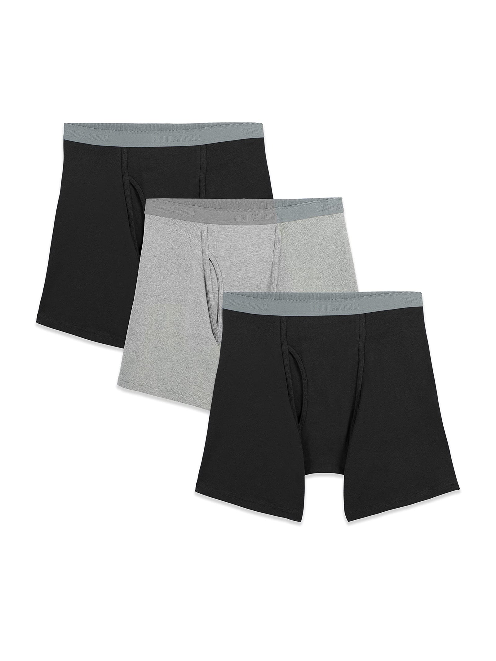 Fruit of the Loom Men's Cotton Stretch Boxer Shorts