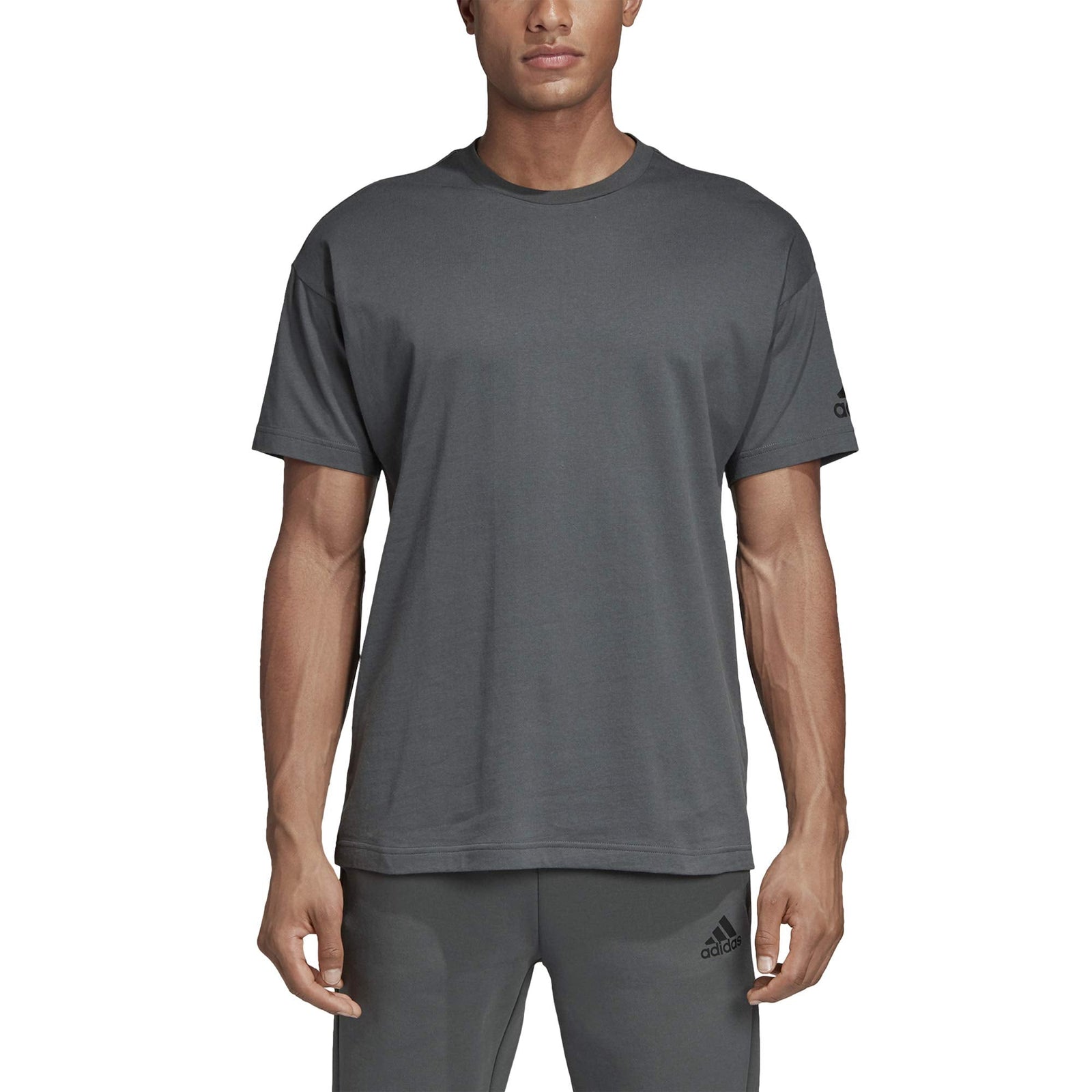 Adidas Men's Must Haves Plain Tee