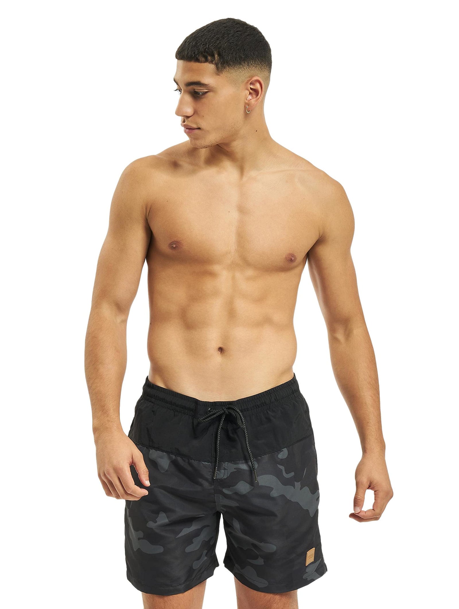 Urban Classics Men's Block Swim Shorts Trunks