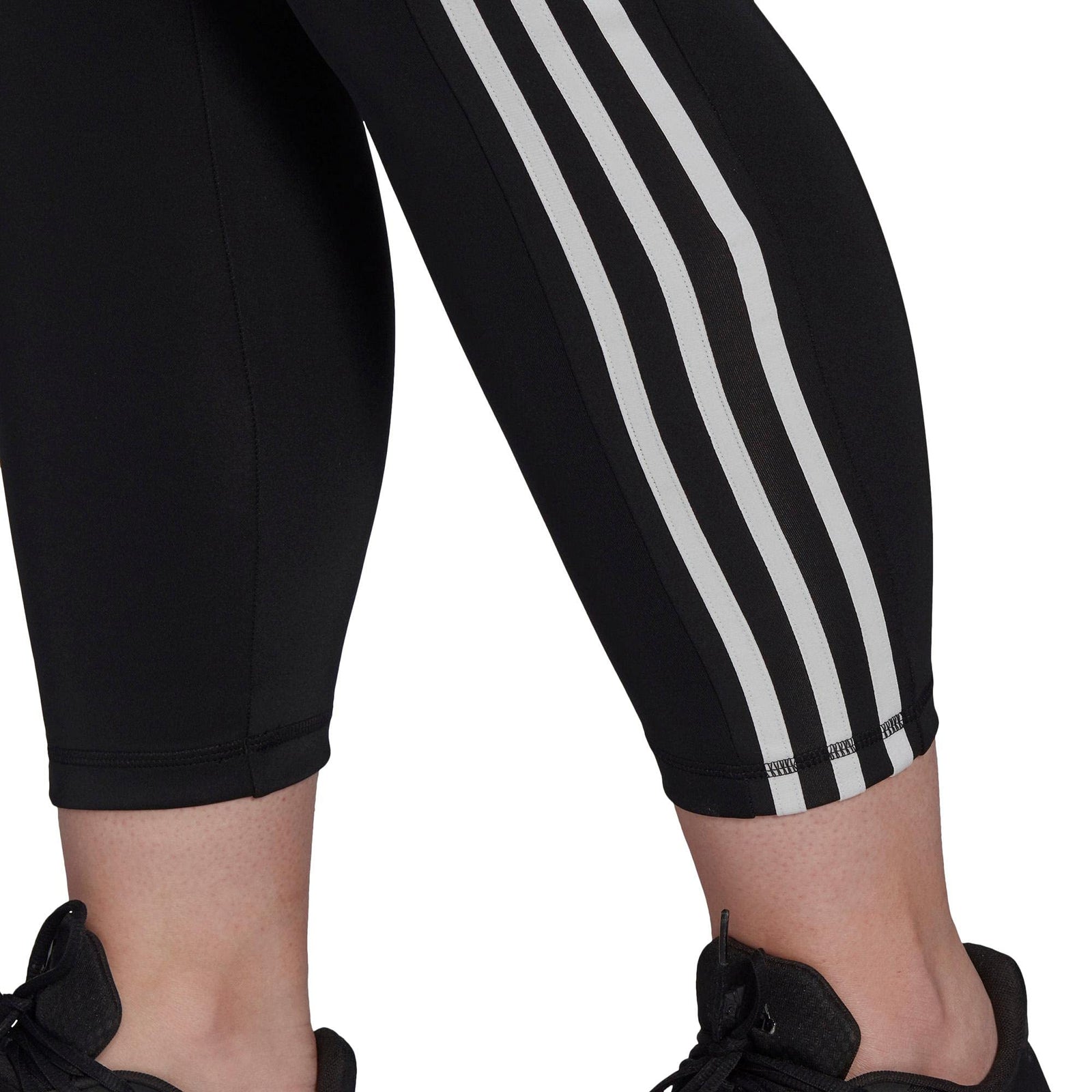 adidas Women's Designed to Move High-Rise 3-Stripes 7/8 Sport Leggings (Plus Size) TIGHTS