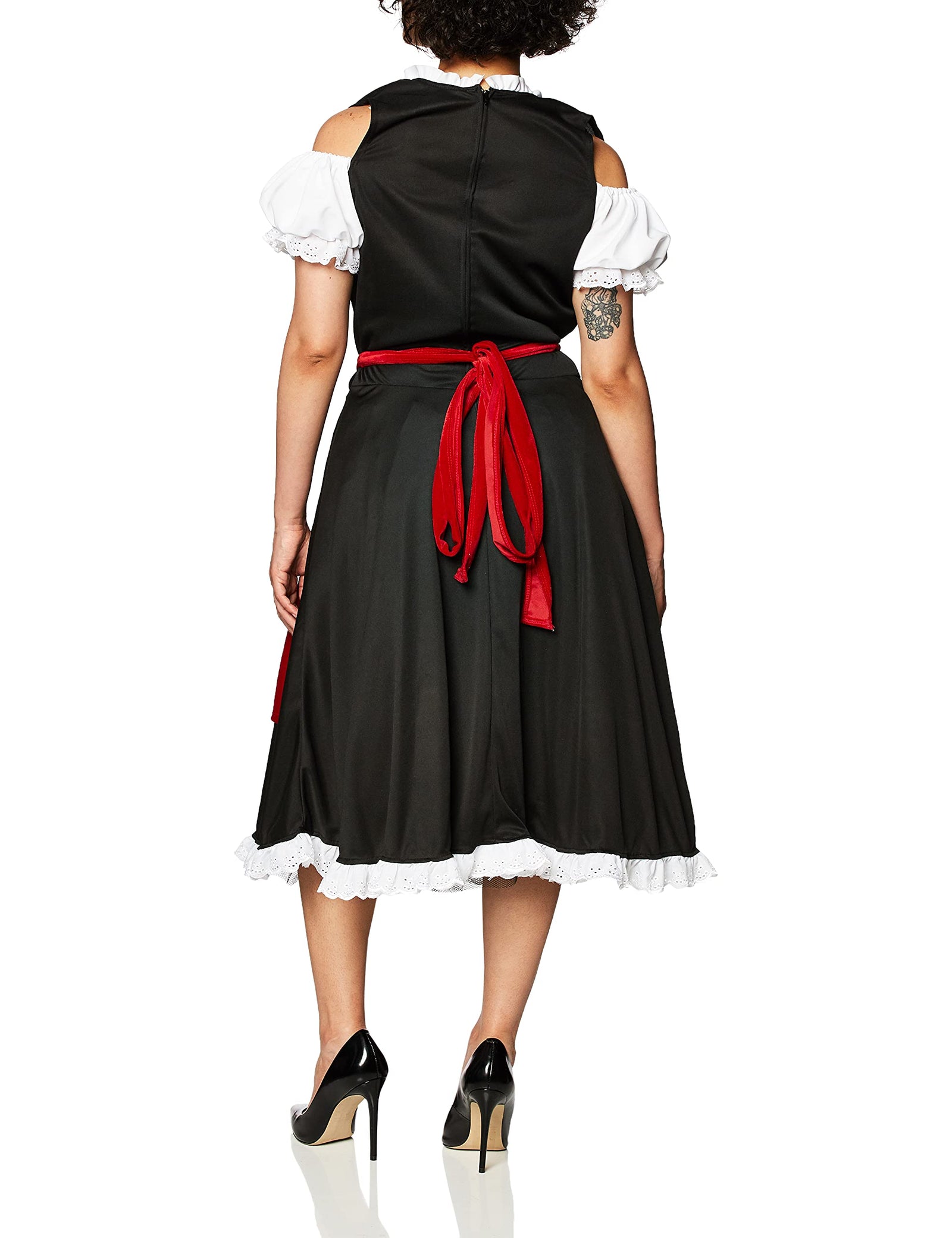 California Costumes Women's Oktoberfest Fraulein Costume - Black/Red