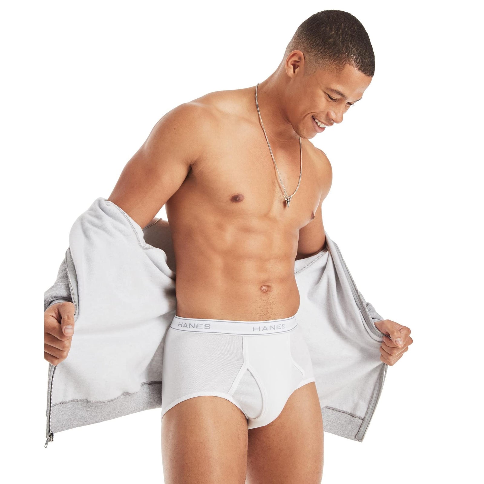 Hanes Men's Tagless White Briefs with ComfortFlex Waistband-Multiple Packs Available, XXL  Hanes   