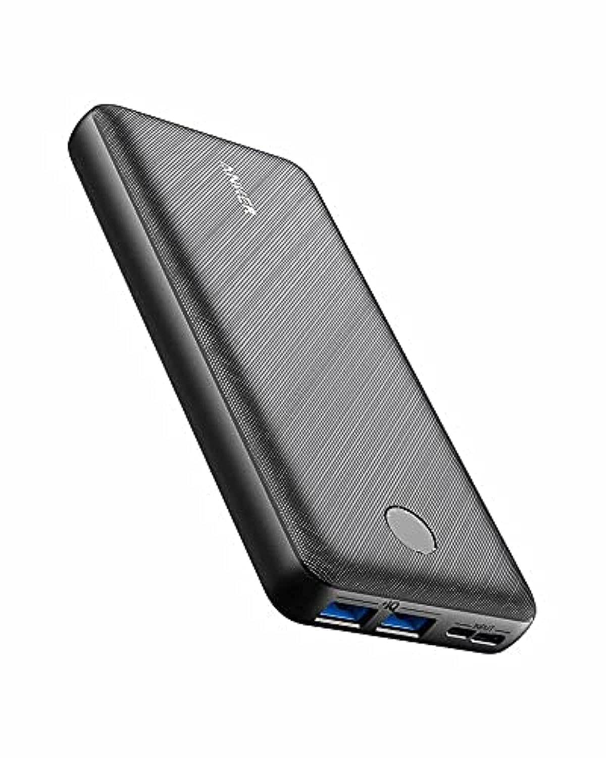 Anker Portable Charger, 325 Power Bank (PowerCore Essential 20K) 20000mAh Battery Pack with High-Speed PowerIQ Technology and USB-C (Input Only) for iPhone, Samsung Galaxy, and More