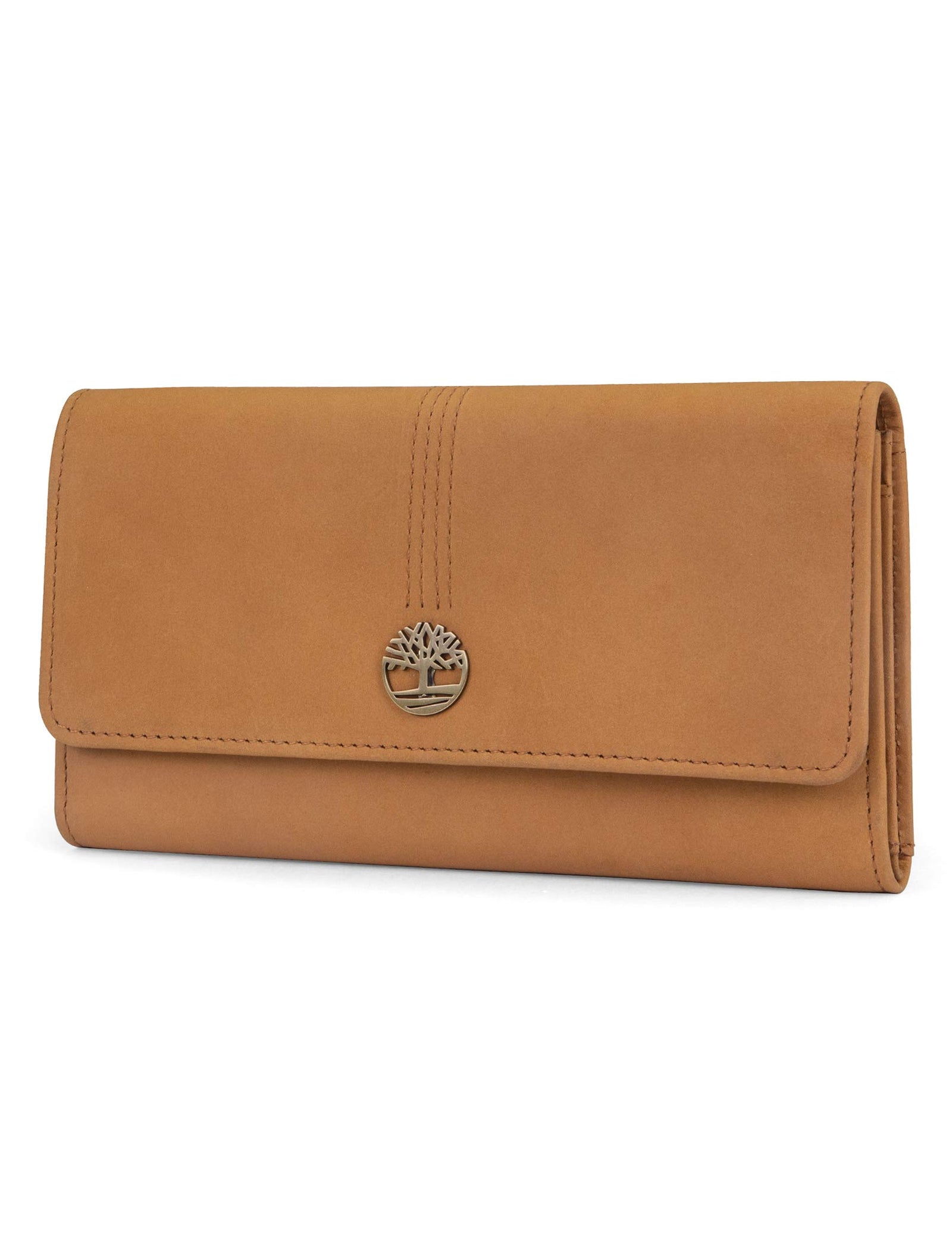 Timberland Leather RFID Flap Wallet Clutch Organizer