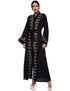 Nukhbaa womens On Shoulder Modern Abaya Aj377A Abaya (pack of 5)