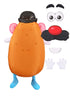 Disguise Men's Mr. Potato Head Inflatable Adult Costume, Brown, One size