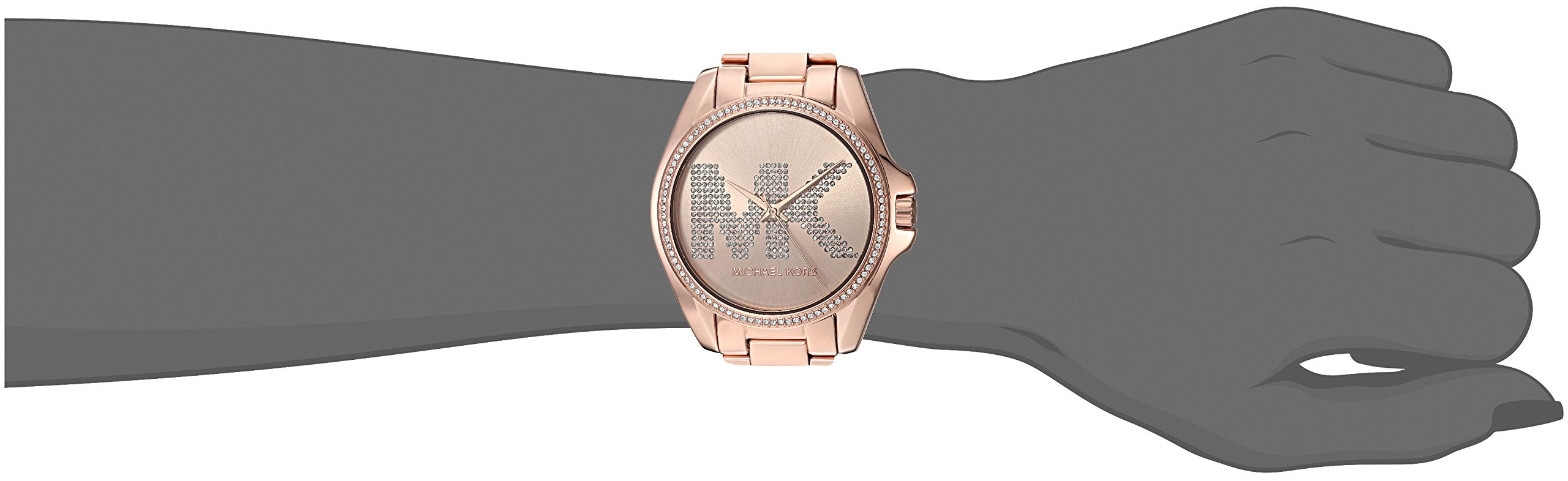 Michael Kors Women's Bradshaw Analog Watch - 43 mm - Rose Gold - MK6556