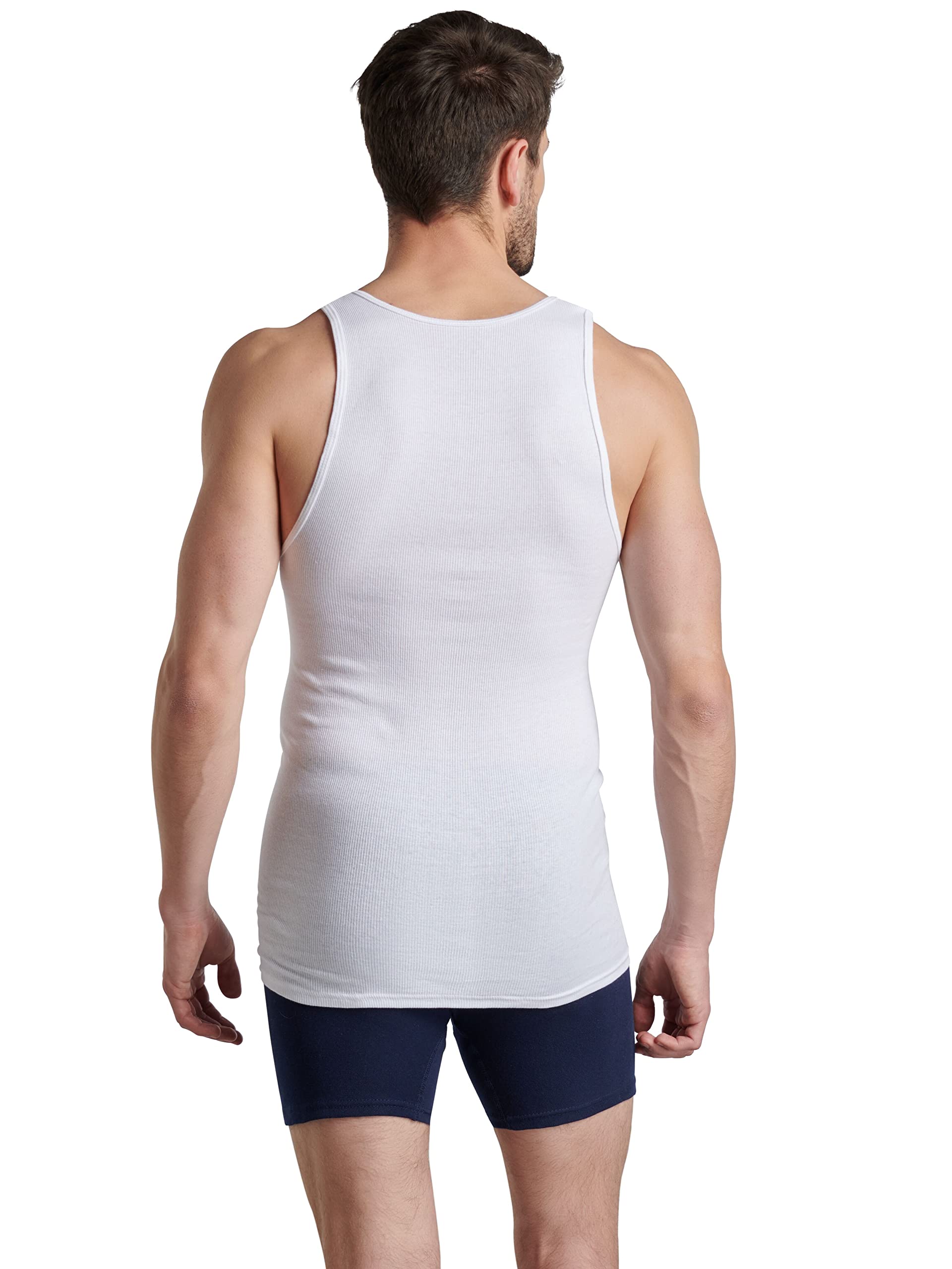 Fruit of the Loom Men's Undershirt (Pack of 4) - White