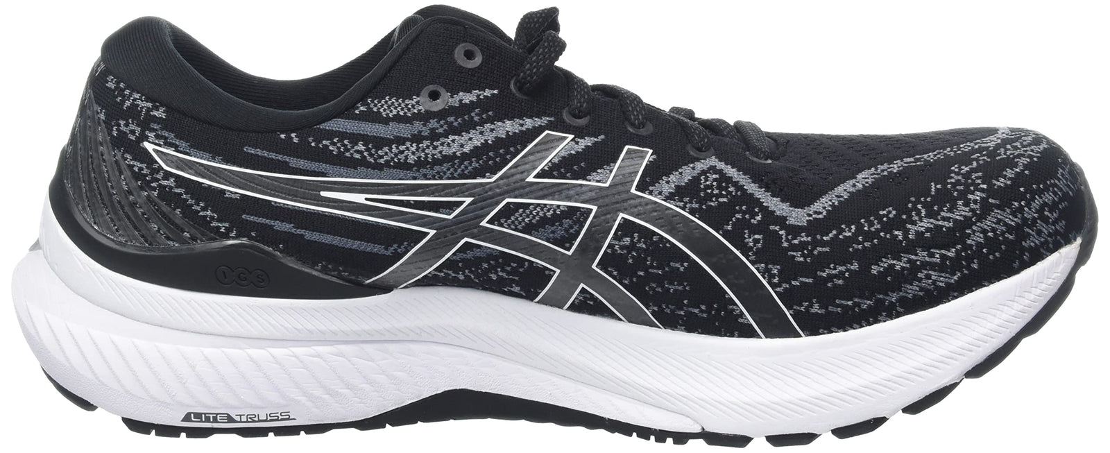 ASICS 1011B440 GEL-KAYANO 29 Running Shoes For Men Size 42 EU - Black White