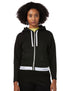 Calvin Klein Womens Top Hoodie Full Zip Knits