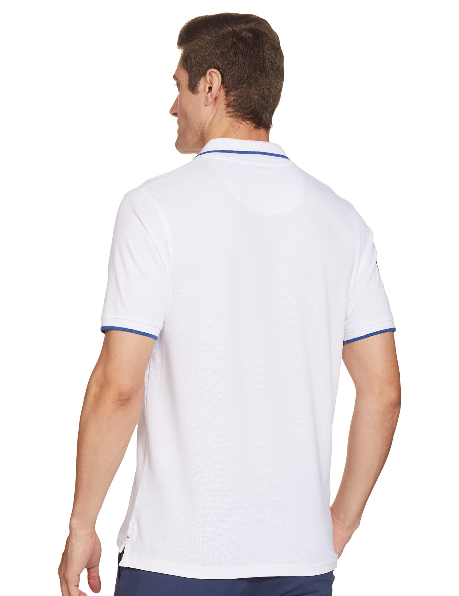 Deniklo Men's Solid Regular fit Polo Shirt