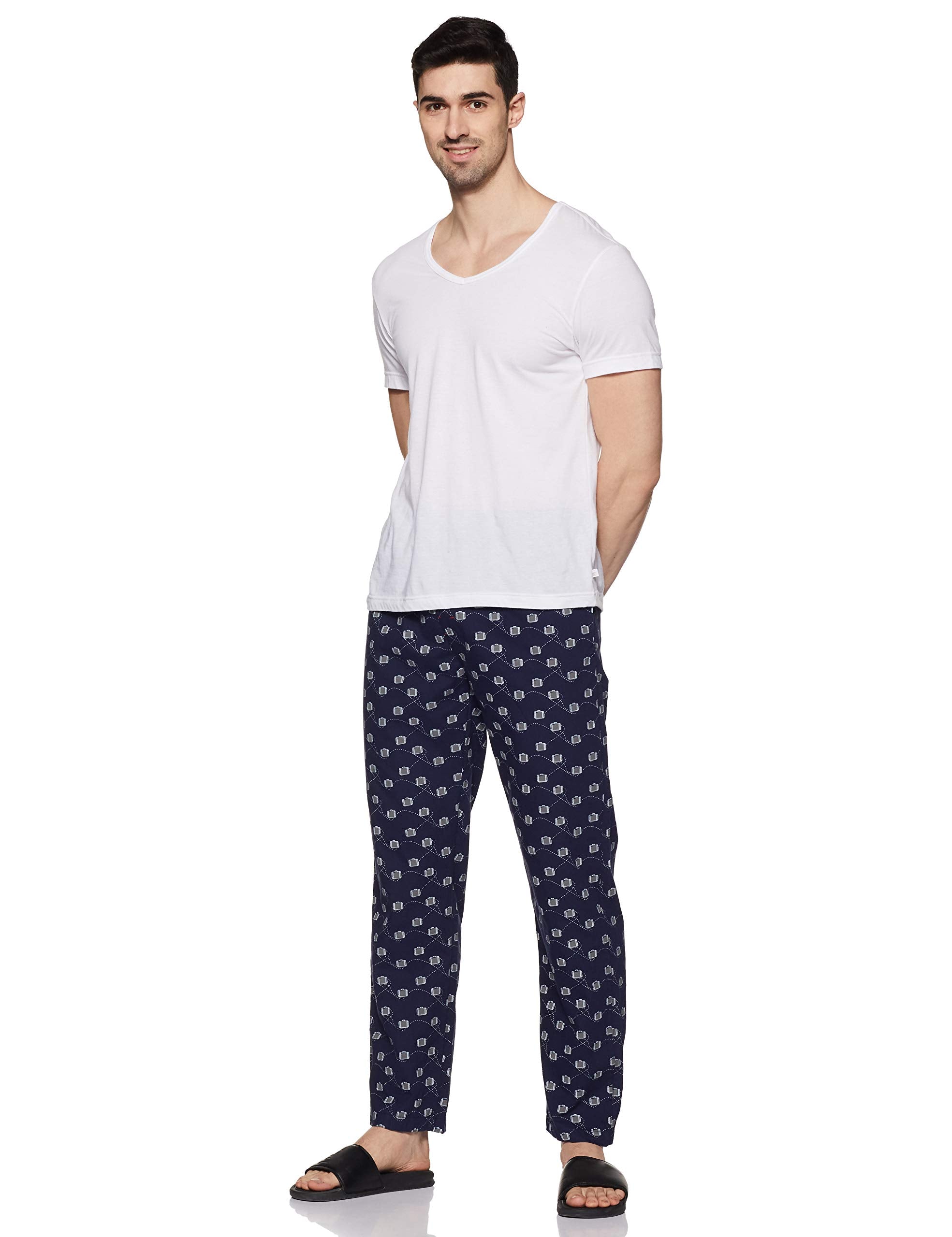 Fruit Of The Loom Men's Unwind Printed Pyjama