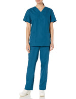 Cherokee womens Unisex Scrub Top and Scrub Pant Set Medical Scrubs Set  Cherokee   