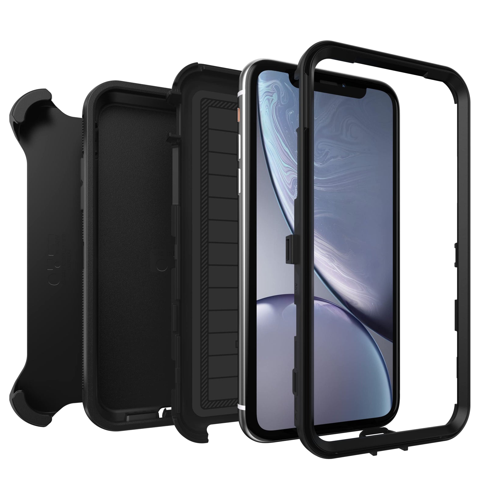 Otterbox Defender Series Screenless Edition Case For Iphone XR - Retail Packaging - Black