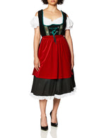 California Costumes Women's Oktoberfest Fraulein Costume - Black/Red